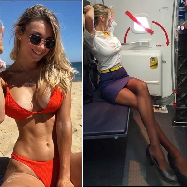 Ready To Fly With These Hot Flight Attendants?