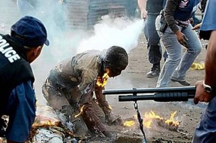 Jungle Justice: Necklacing, The Deadly Method Of Execution In South Africa