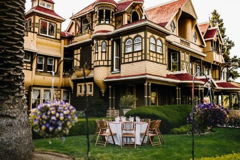 Winchester Mystery House In California: 2000 Doors And 10000 Windows, With Sorrow Behind Each And Every One Of Them