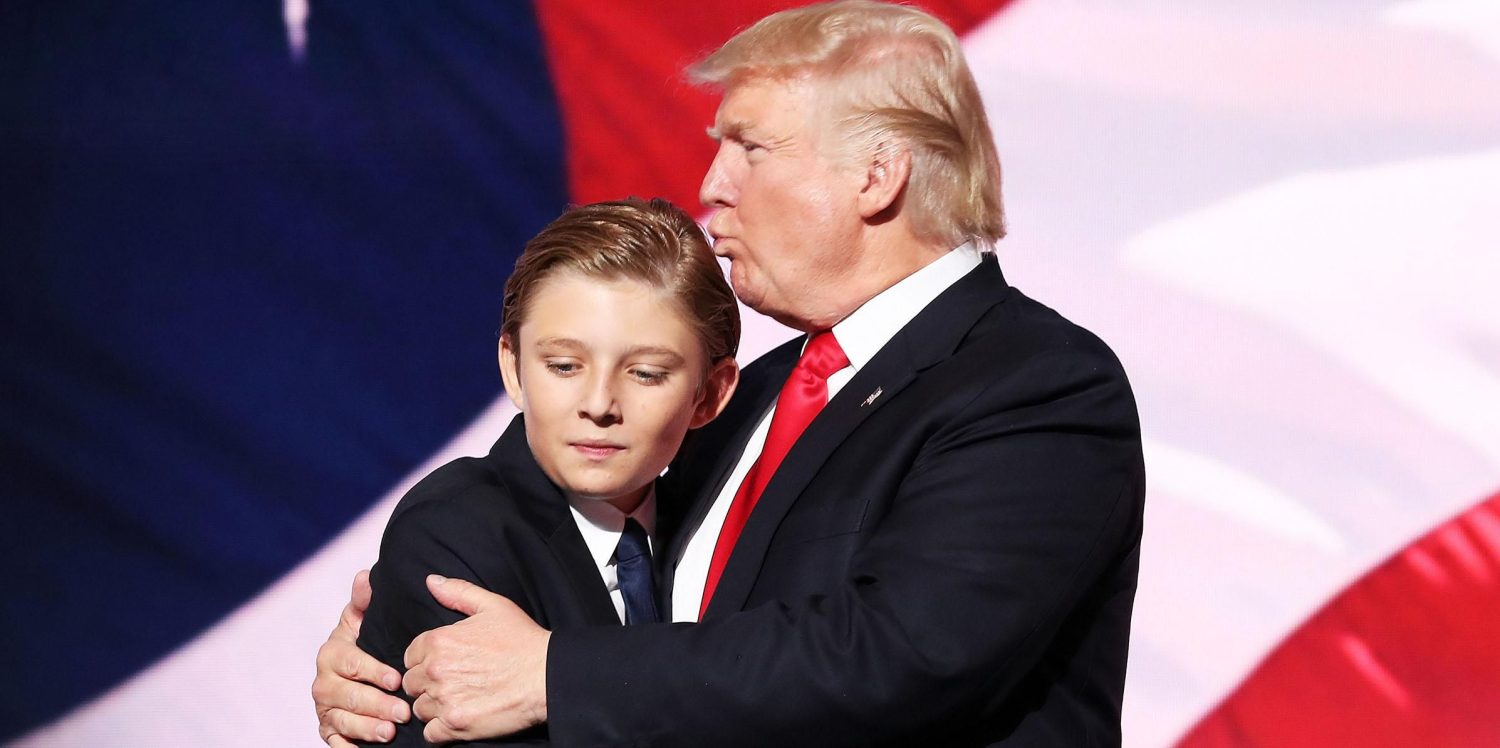 Barron Trump Called "a Beast" After New Pictures Surface