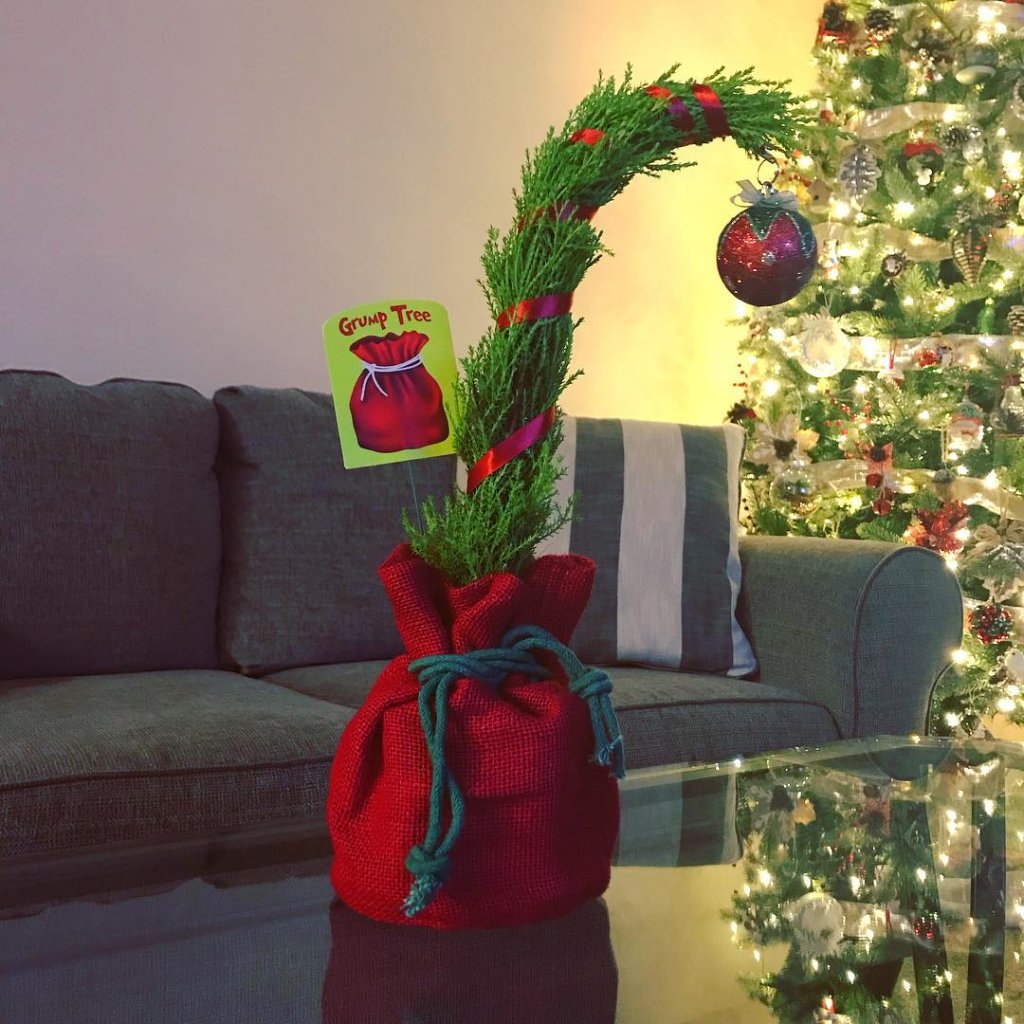 Trader Joe's Is Selling Adorable Mini Grinch-inspired Christmas Trees