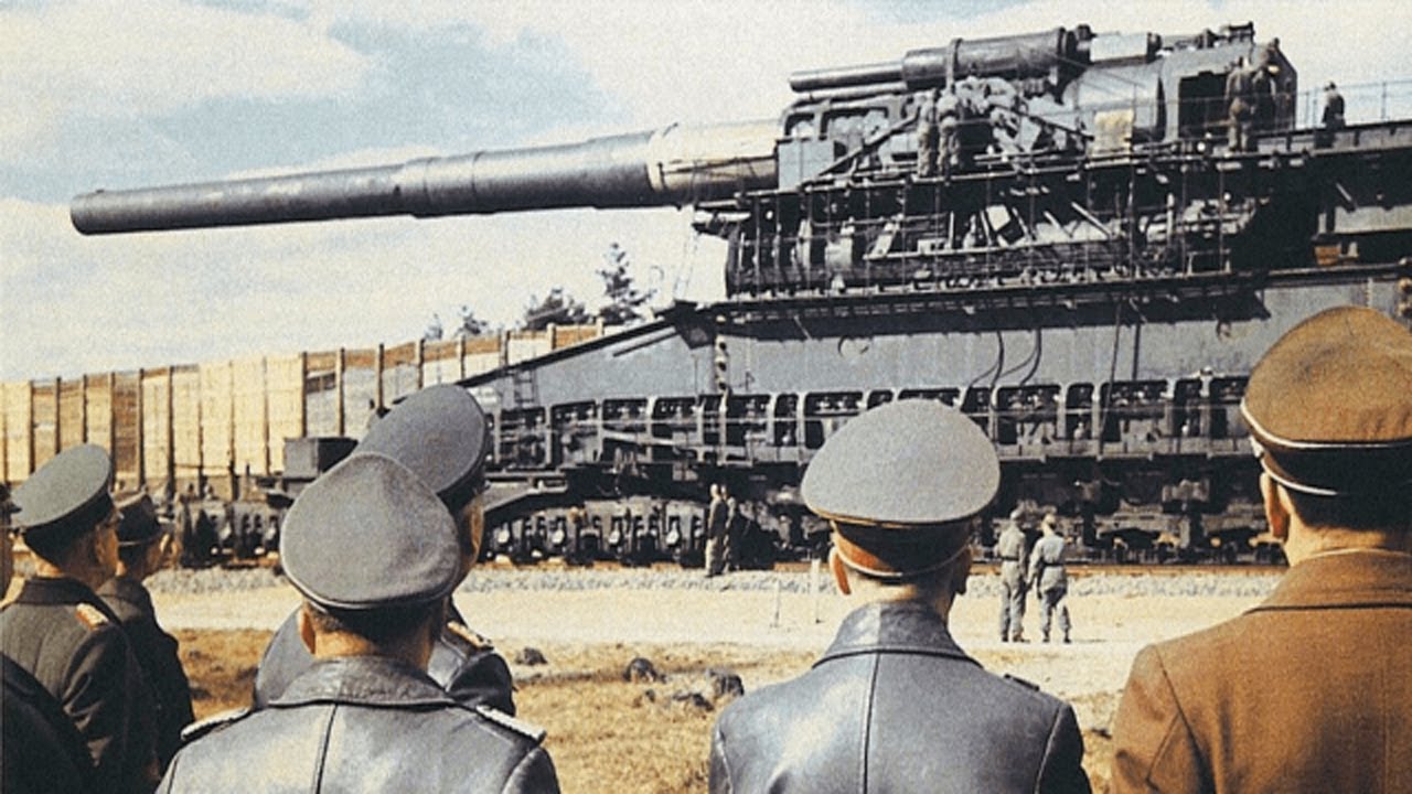 Schwerer Gustav Railway Gun, The German's Impressive Artillery Piece From World War 2