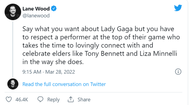 Lady Gaga Is Praised For Her Kind Act Of Helping Liza Minnelli At The Oscars 2022