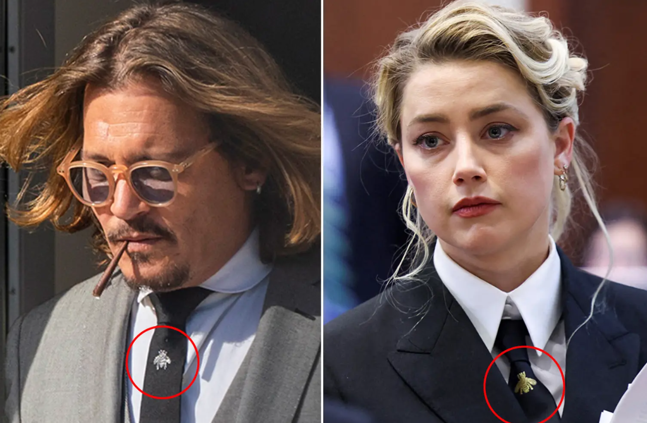 Amber Heard Is Accused Of Copying Johnny Depp's Courtroom Outfits
