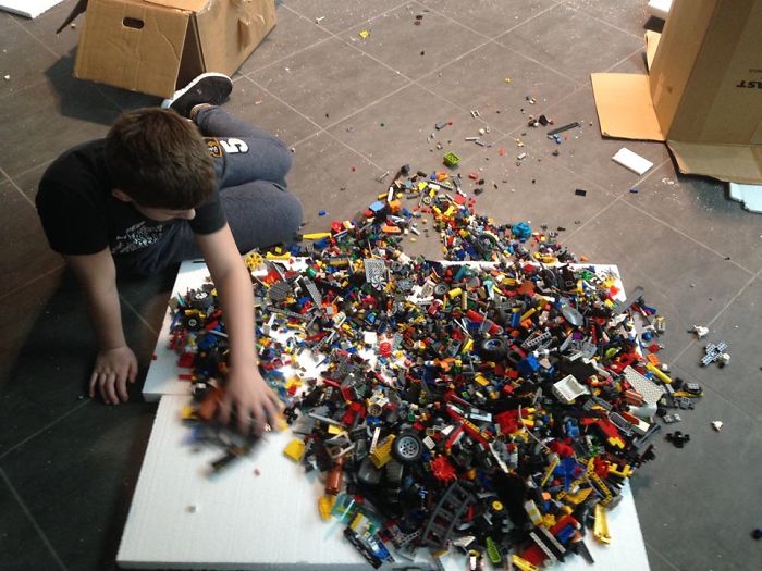 Boy With Autism Uses 56,000 Legos To Build World's Biggest Titanic Replica