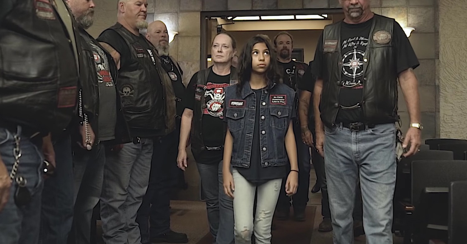 These Bikers Escort Child Victims To Court To Confront Their Abusers—and Give The Kids Cool Nicknames