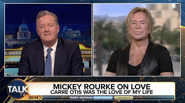 Mickey Rourke Calls Amber Heard A Gold-digger