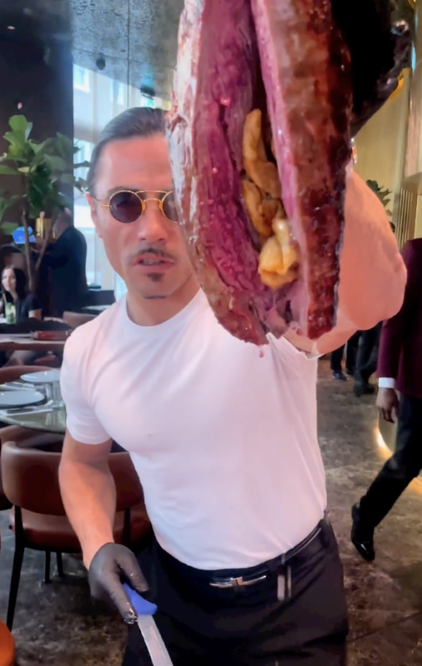 Salt Bae's Famous London Restaurant Ranked As One Of The Worst Places To Eat In The City