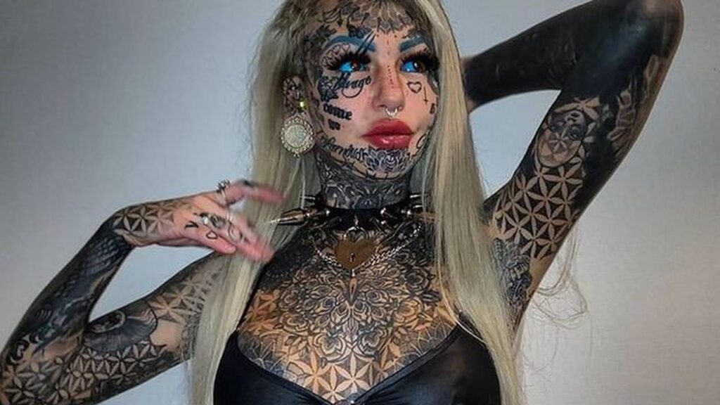 Aussie Model Says She Struggles To Get Employment With 99% Of Her Body Tattooed