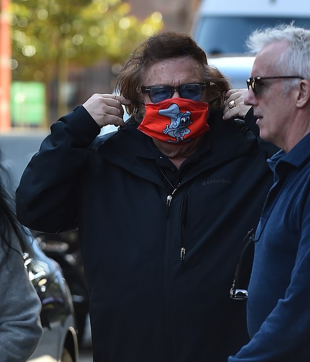 Don Mclean, 76, Heads Out With Partner Paris Dylan, 28, In Manchester