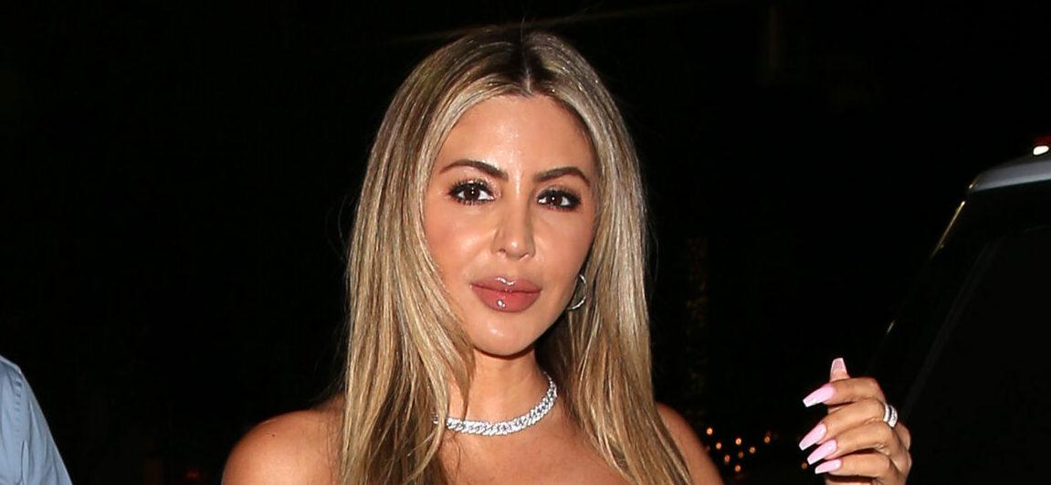 Larsa Pippen Promotes Jewelry Topless With A Bare Chest Tease