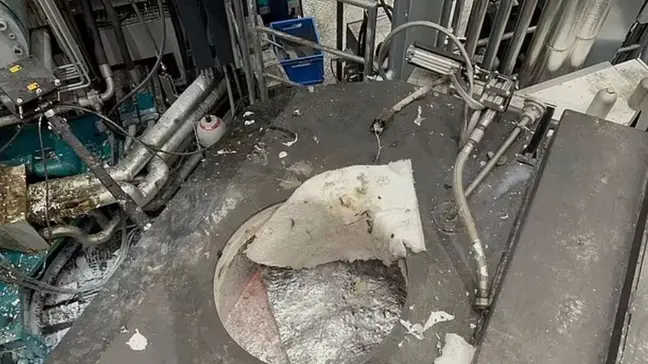 Electrician Falls Into 720 °C Aluminium Furnace In Factory And Survives