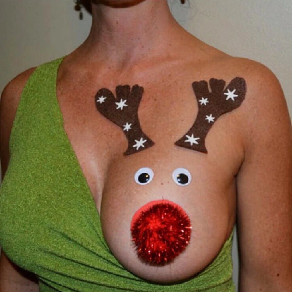 Reindeer Boobs Are The Christmas Trend You Never Knew You Needed