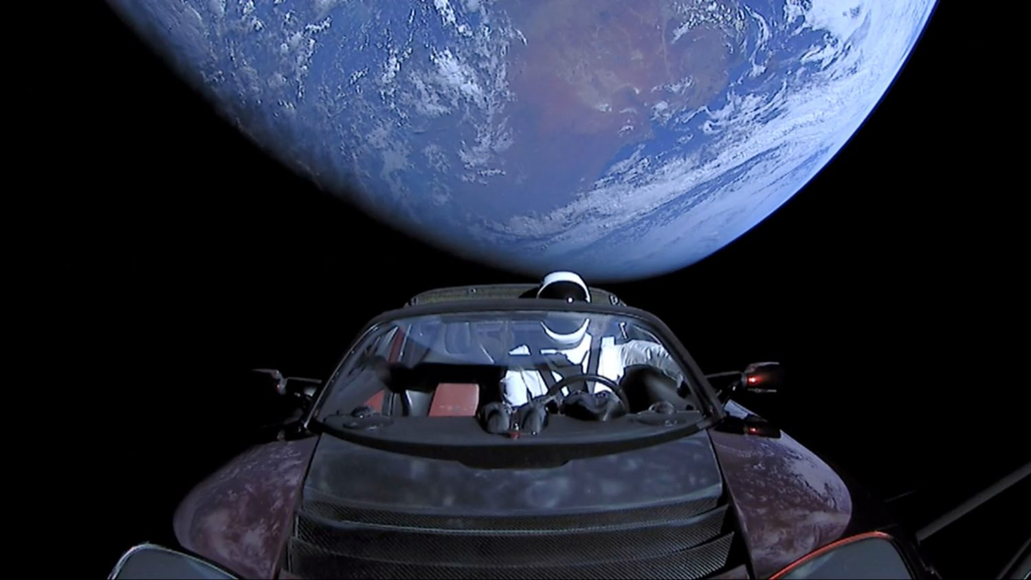 Here's Where Elon Musk's Tesla He Shot Into Space Is Now After 5 Years