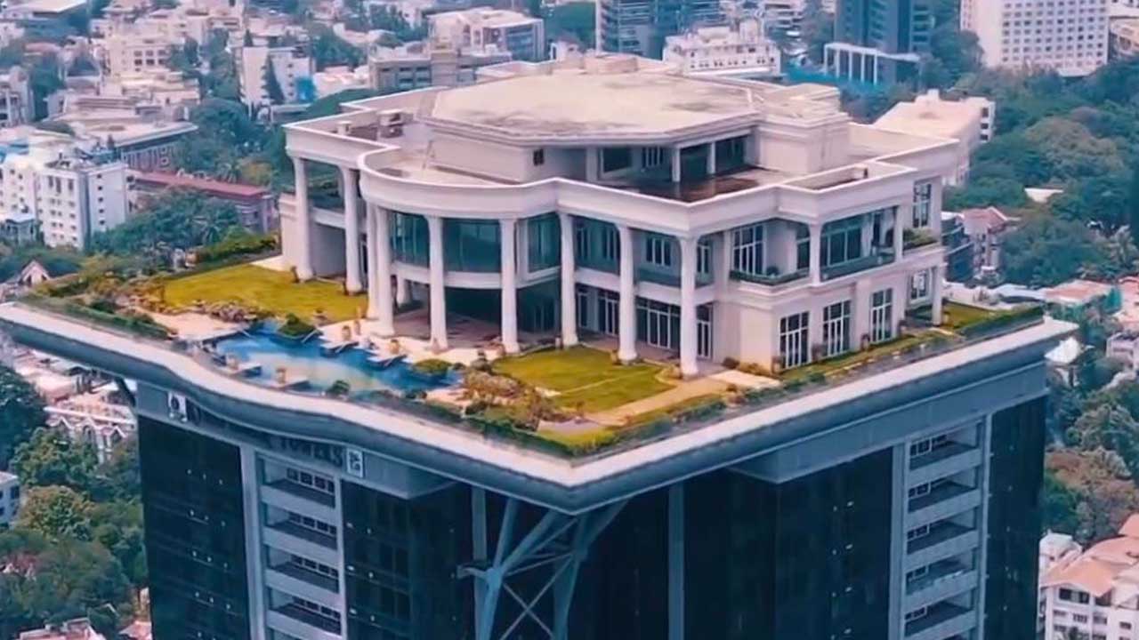Billionaire Built $20 Million 'Sky Mansion' Atop 400ft Skyscraper But He Might Never Move In