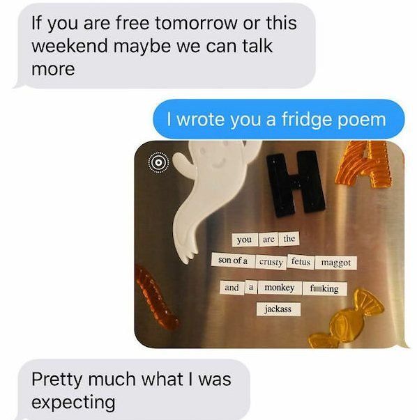 Frantic And Bizarre Messages From Crazy Exes