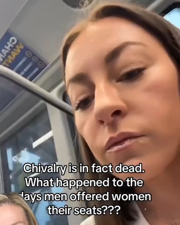 Woman Declares 'Chivalry Is In Fact Dead' As No Men Offer Her A Seat On The Subway