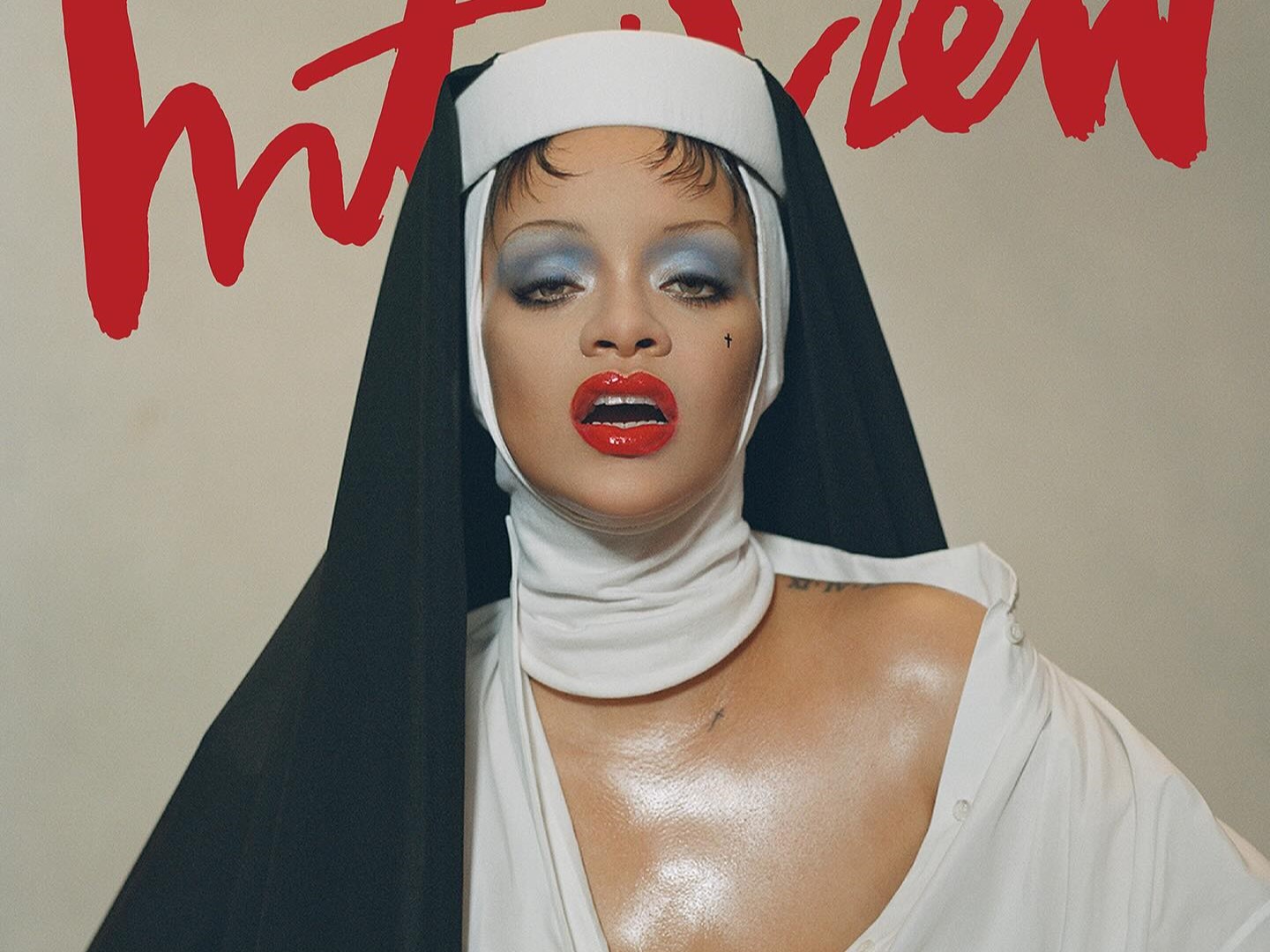 Critics Slam Rihanna's Provocative Nun Photoshoot As "Religious Mockery"