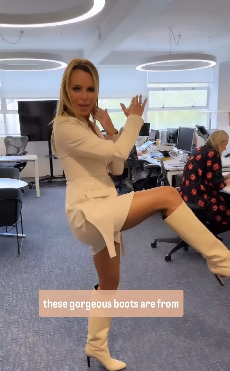 Amanda Holden May Face Disciplinary Action For Going Braless In A Plunging Dress