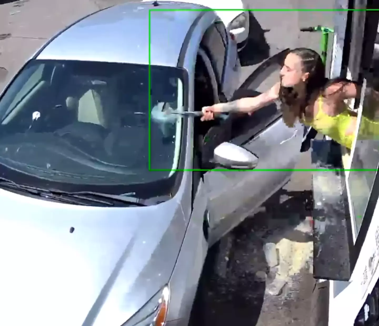 Barista Hits Customer's Windshield With Hammer After Coffee Is Thrown In Her Face
